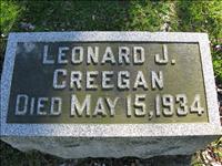 Creegan, Leonard J